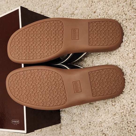 Men's COACH Morrison Signature Flip Flops size 11 - Picture 8 of 13